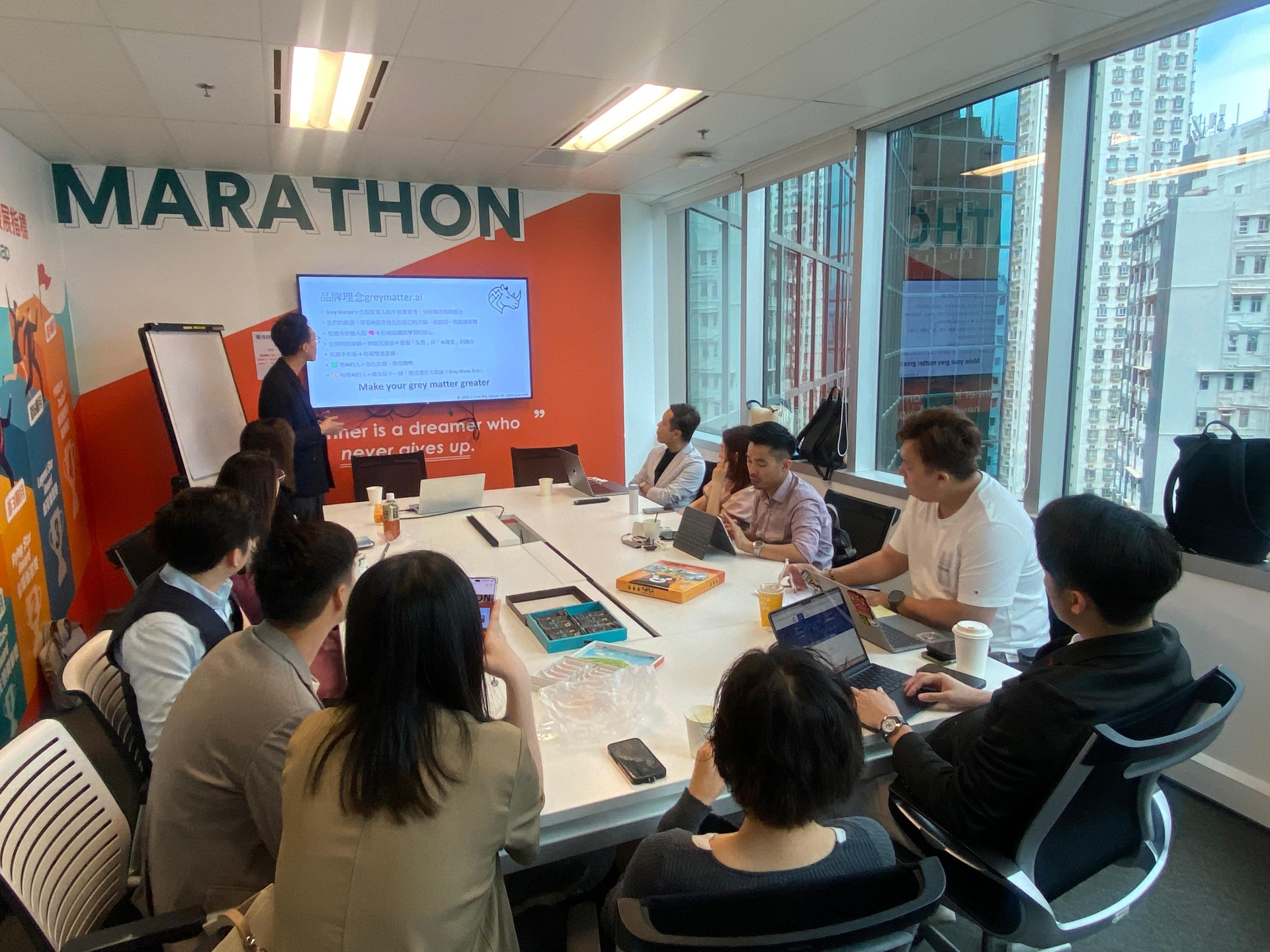 保險從業員團隊工作坊現場