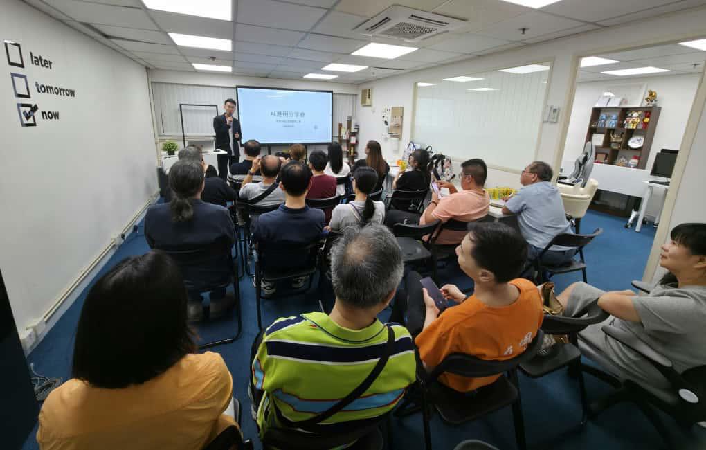 印刷出版及媒體業工會 AI 培訓活動現場